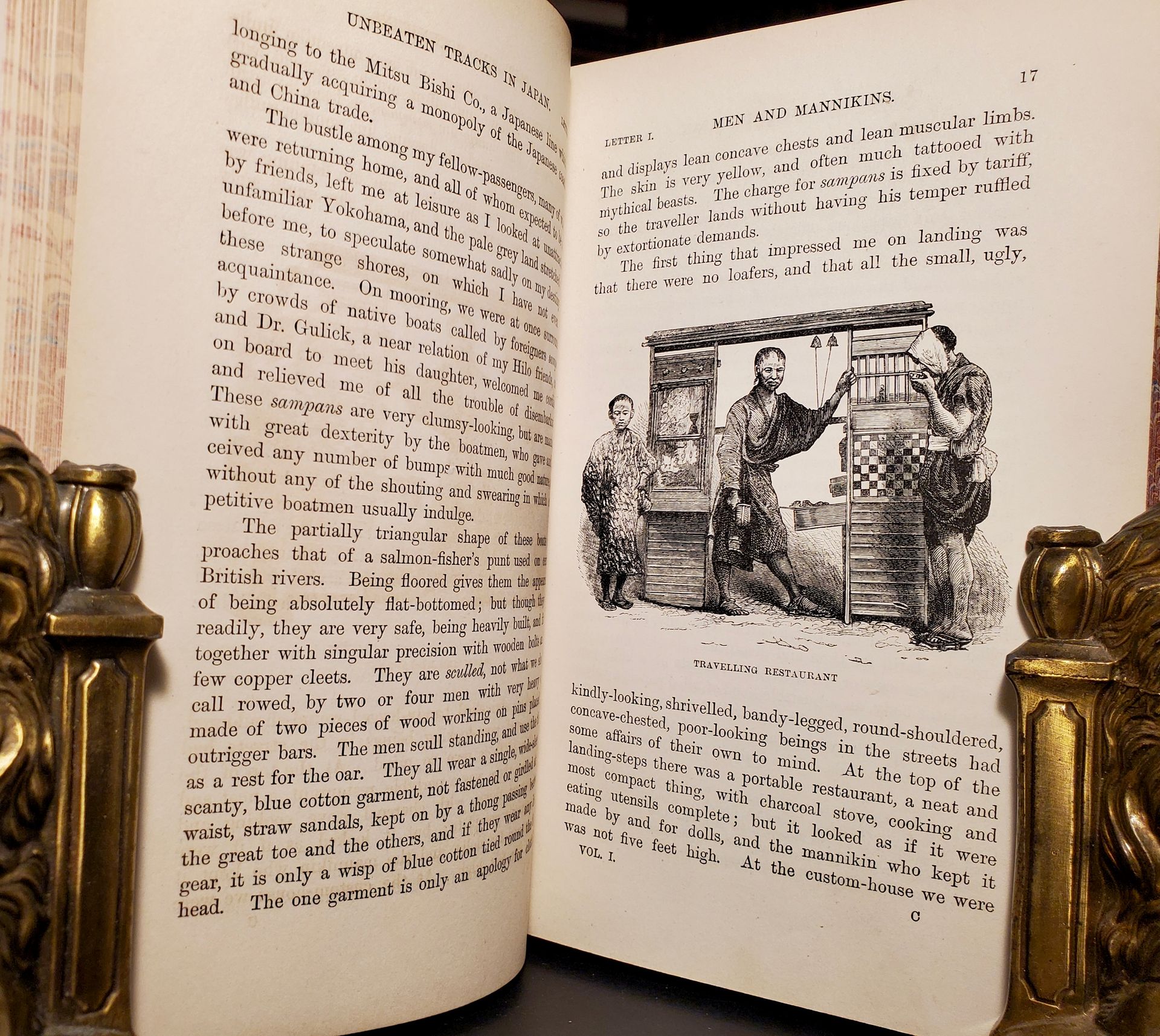 UNBEATEN TRACKS IN JAPAN by Bird. Volume 1 & 2